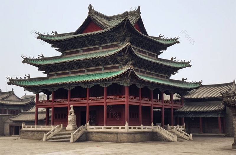 中国山西介休市祆神楼,高清,摄影图,摄影图片,图片大全,摄影图免费下载